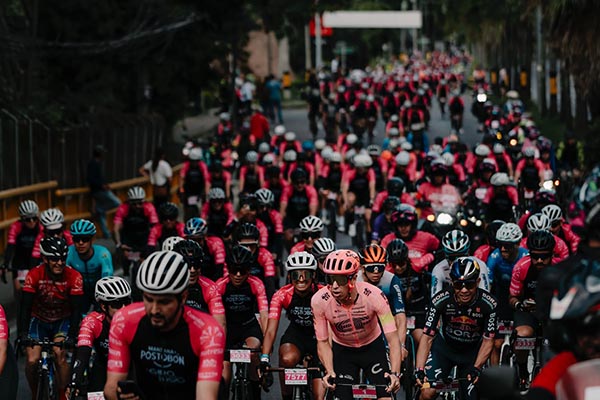 Participantes en el anterior ‘Giro de Rigo’ realizado en Antioquia. Foto tomada de Giro de Rigo en Facebook