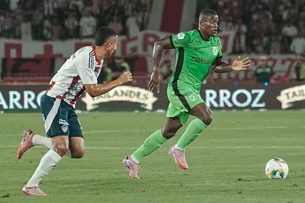 Atlético Nacional vs Junior Foto tomada de la cuenta de Instagram: @nacionaloficial (14/11/2025)