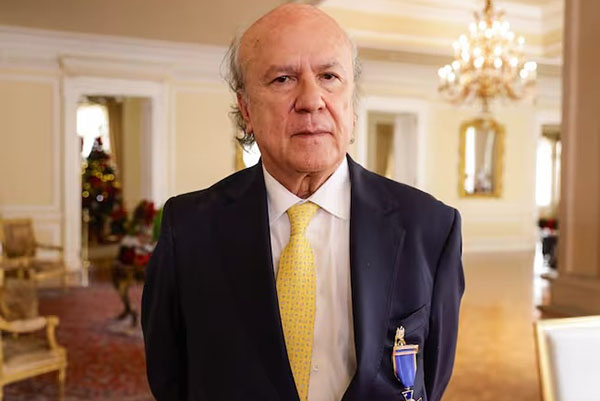 César Julio Valencia Copete, ex magistrado. Foto Presidencia - Joel González - Dominio público