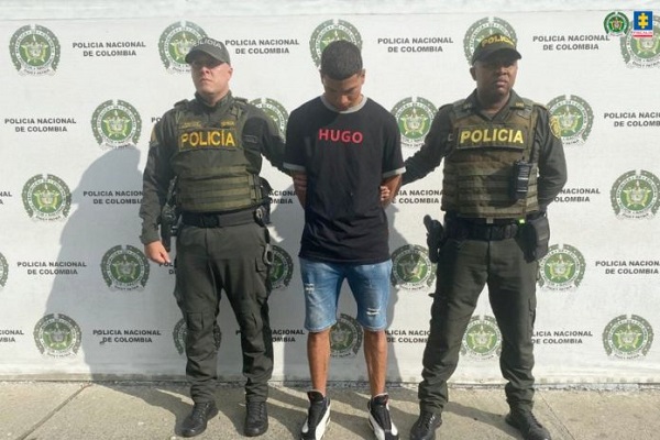 Un fiscal de la Seccional Cali imputó a Juan David Rodríguez los delitos de homicidio agravado y porte ilegal de armas de fuego. Foto: Fiscalia