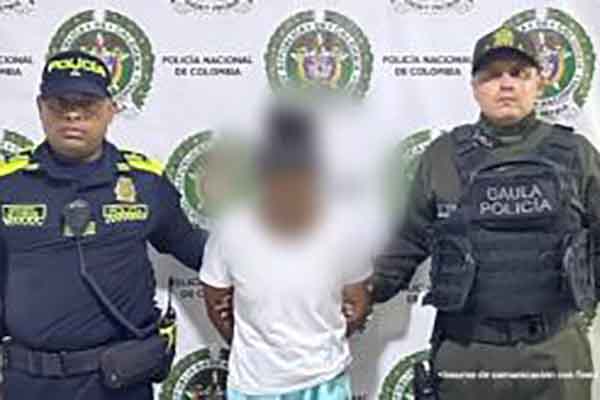 Brenda Núñez, judicializada por el delito de secuestro simple agravado en Bolívar. Foto Fiscalía 