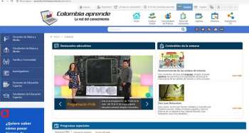 En la página web de ‘Colombia Aprende’ hay herramientas para estudiantes y docentes, entre esas un banco de contenidos educativos para todas las edades. En la página web de ‘Colombia Aprende’ hay herramientas para estudiantes y docentes, entre esas un banco de contenidos educativos para todas las edades.